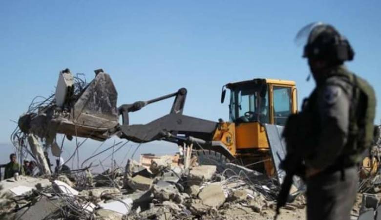 "أوتشا": الاحتلال هدم وصادر 33 مبنى بأسبوعين